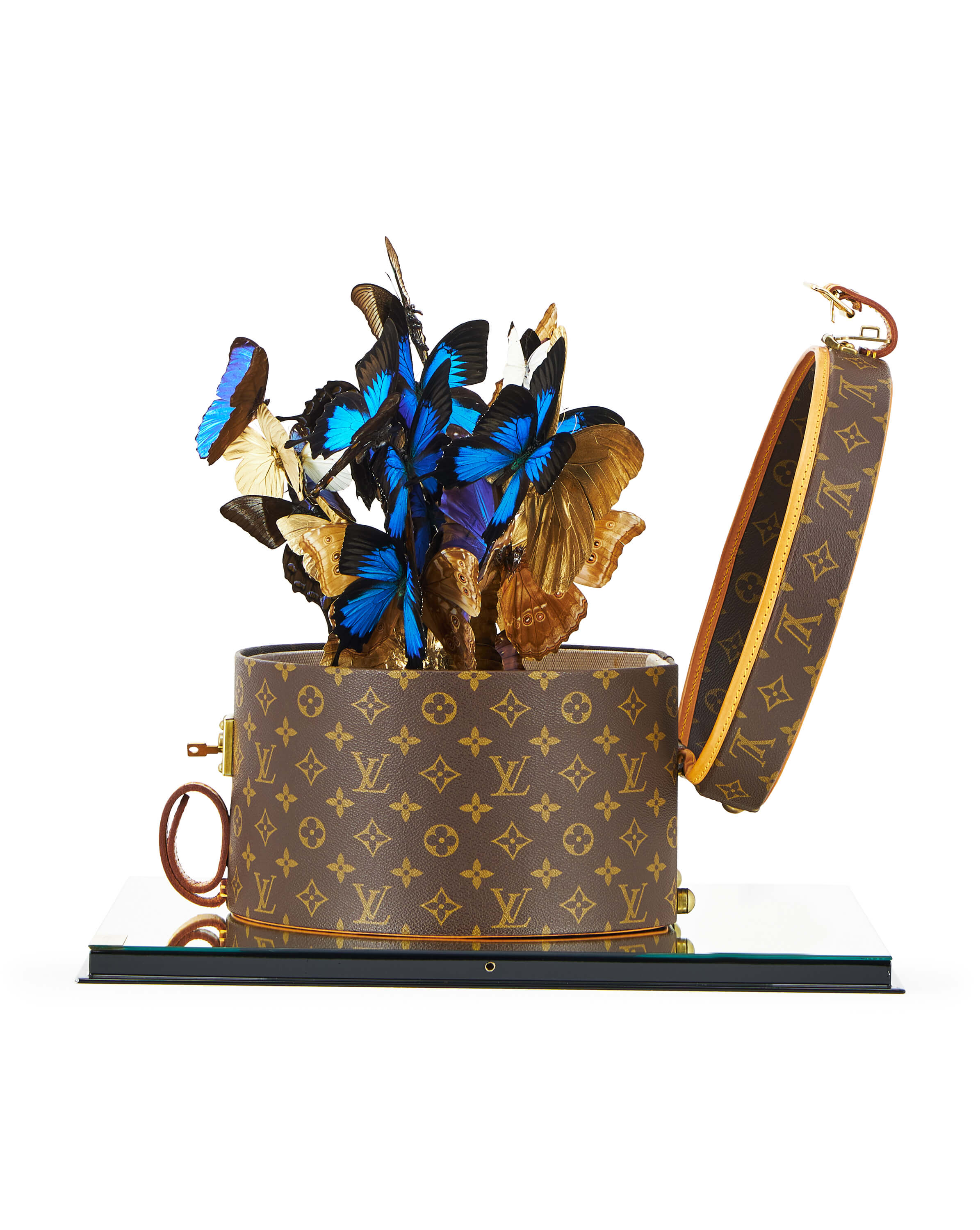 【アート】LOUIS VUITTON オリバーガル　確実正規品　約31×31cm LV Garden: Fashion Inspired Floral Wall Art | Oliver Gal
