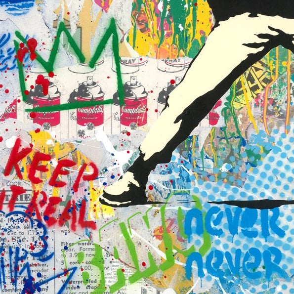 Banksy Thrower | Mr. Brainwash – Clarendon Fine Art