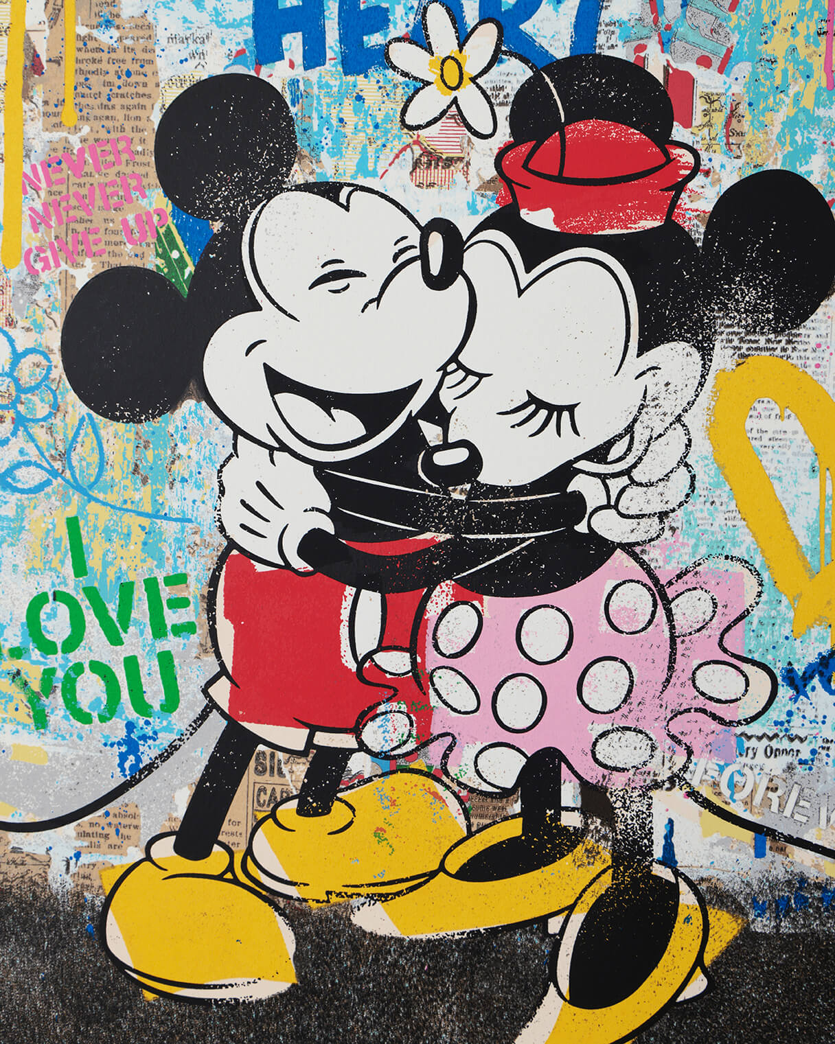 Forever Starts Here | Mr. Brainwash – Clarendon Fine Art