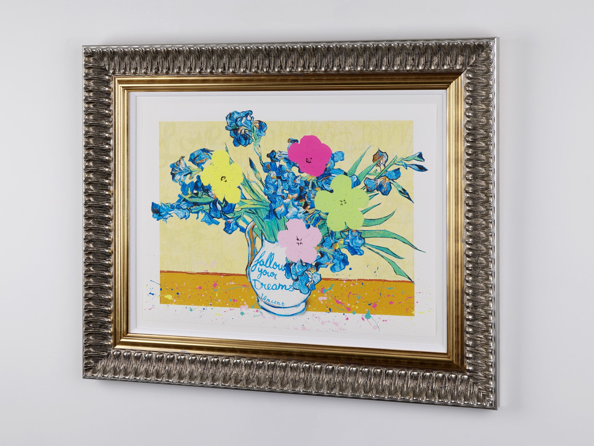 Irises Rewritten | Mr. Brainwash – Clarendon Fine Art
