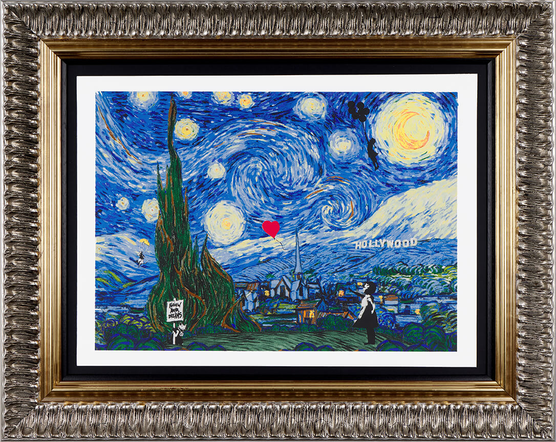Starry Nights, Hollywood | Mr. Brainwash – Clarendon Fine Art