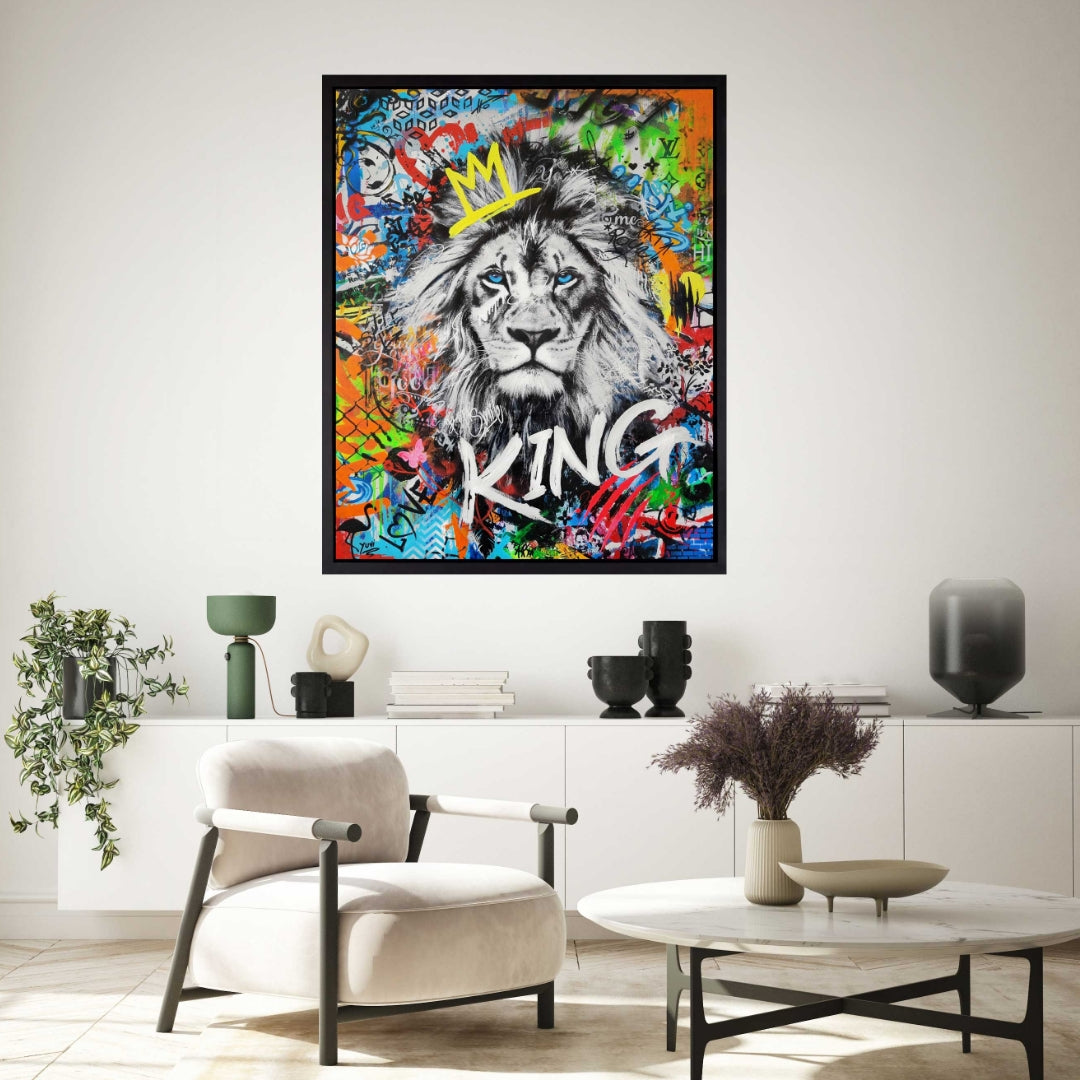 King Of The Jungle - Lion | Yuvi – Clarendon Fine Art