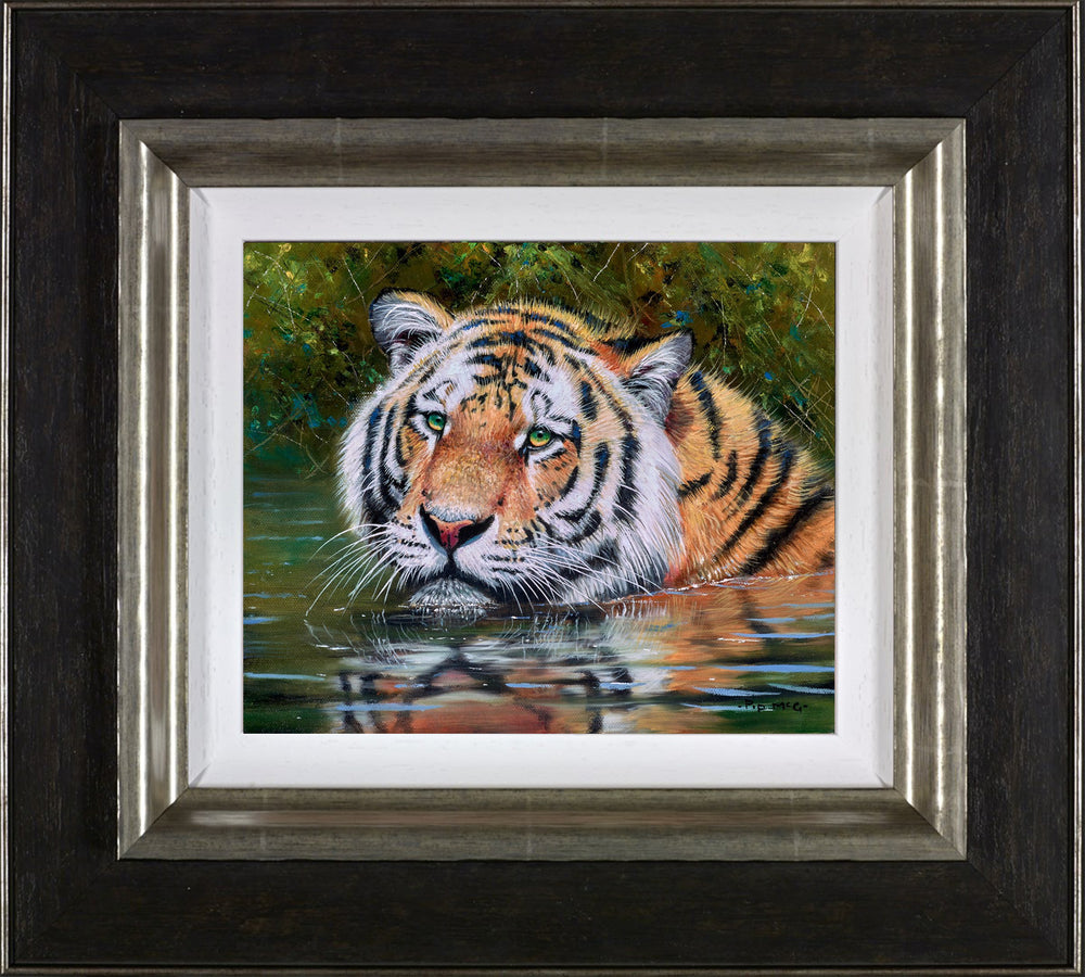 Tiger In Water