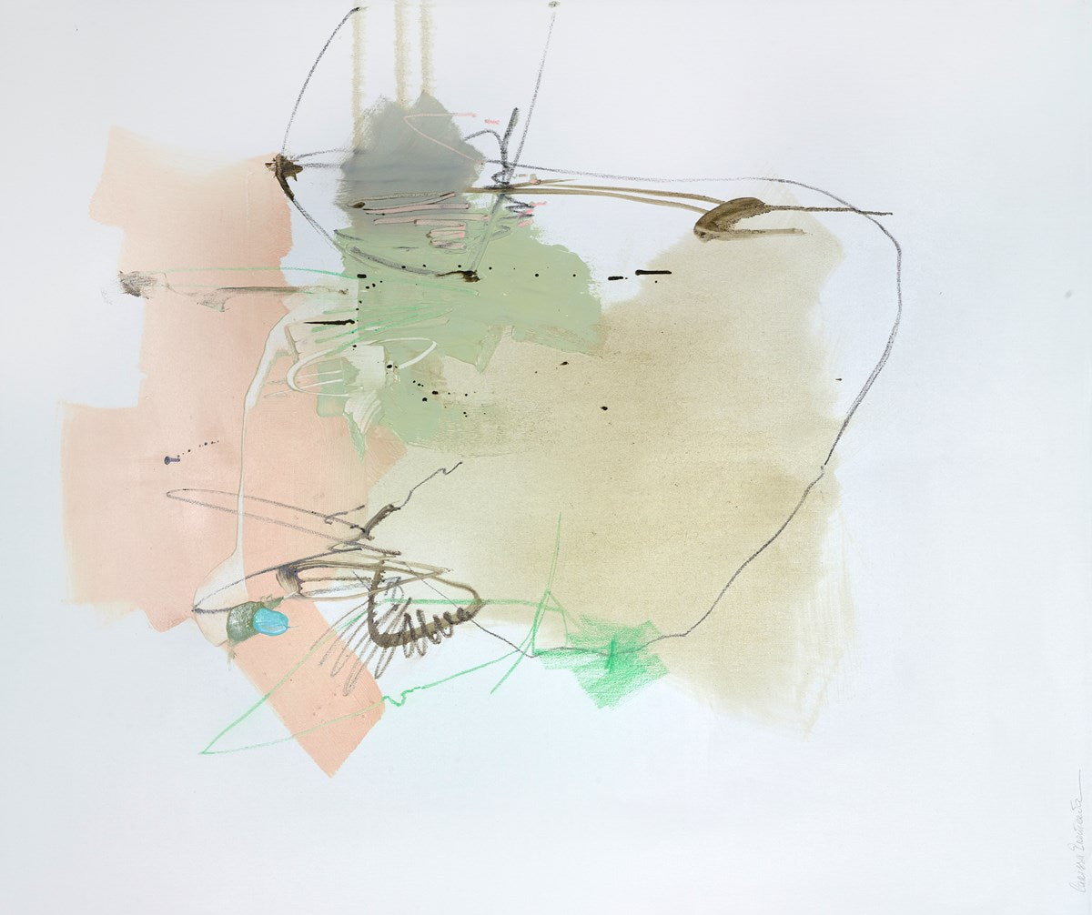 Scrawled Note On A Cafeterla Door | Larissa Eremeeva – Clarendon Fine Art