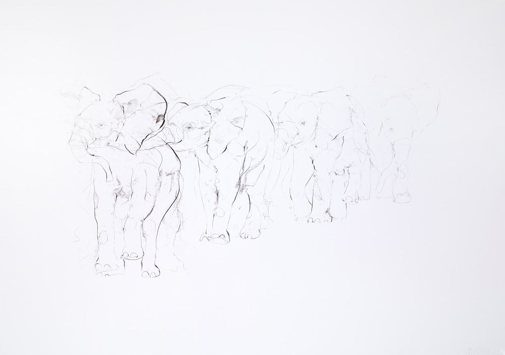 Walking Elephant Study I