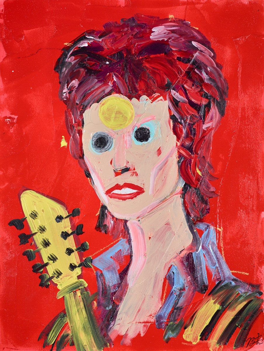 Iconic Stars, David Bowie I | Bradley Theodore – Clarendon Fine Art