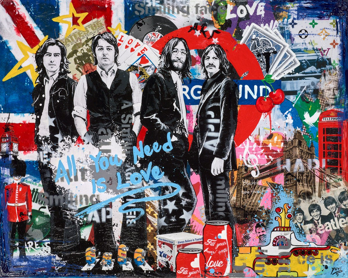 All You Need Is Love - Beatles | Yuvi – Clarendon Fine Art