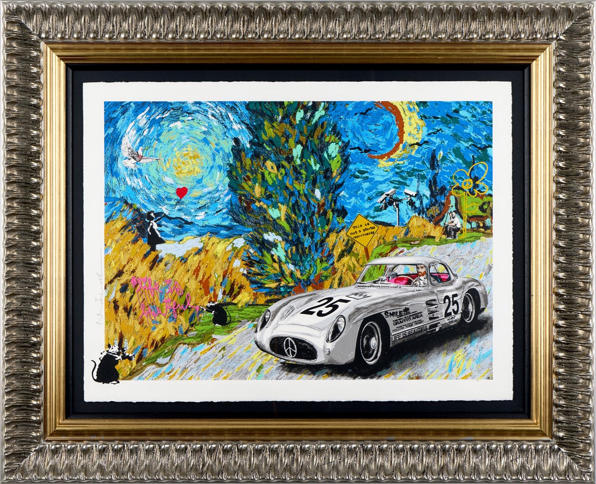 Fueled By Starry Nights | Mr. Brainwash – Clarendon Fine Art