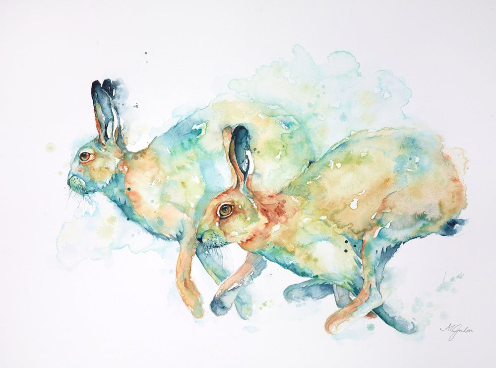 Amanda Gordon Racing Summer Hares Racing | Amanda Gordon – Clarendon Fine Art