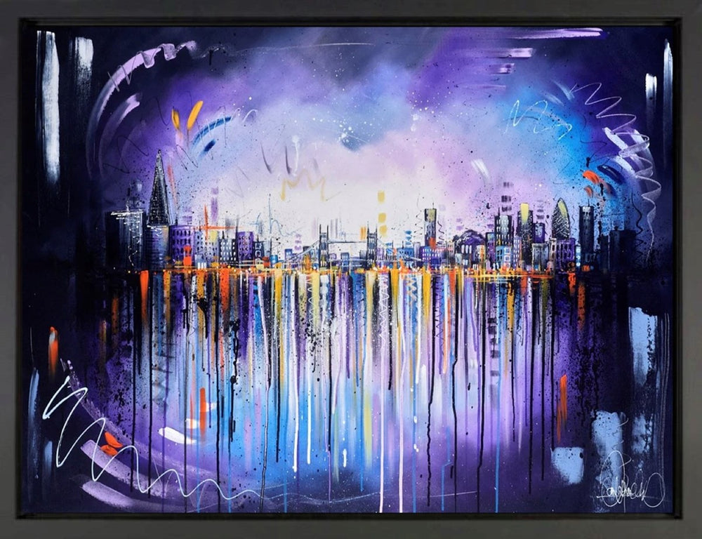 Skyline Blues IV (Framed)