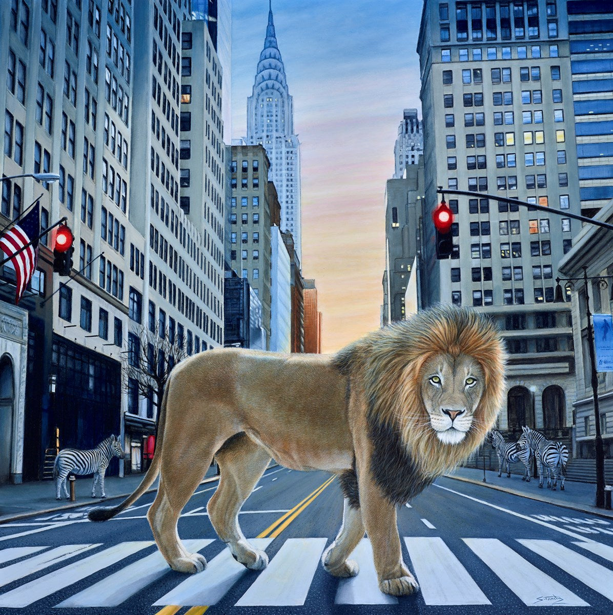 42Nd Street | Steve Tandy – Clarendon Fine Art