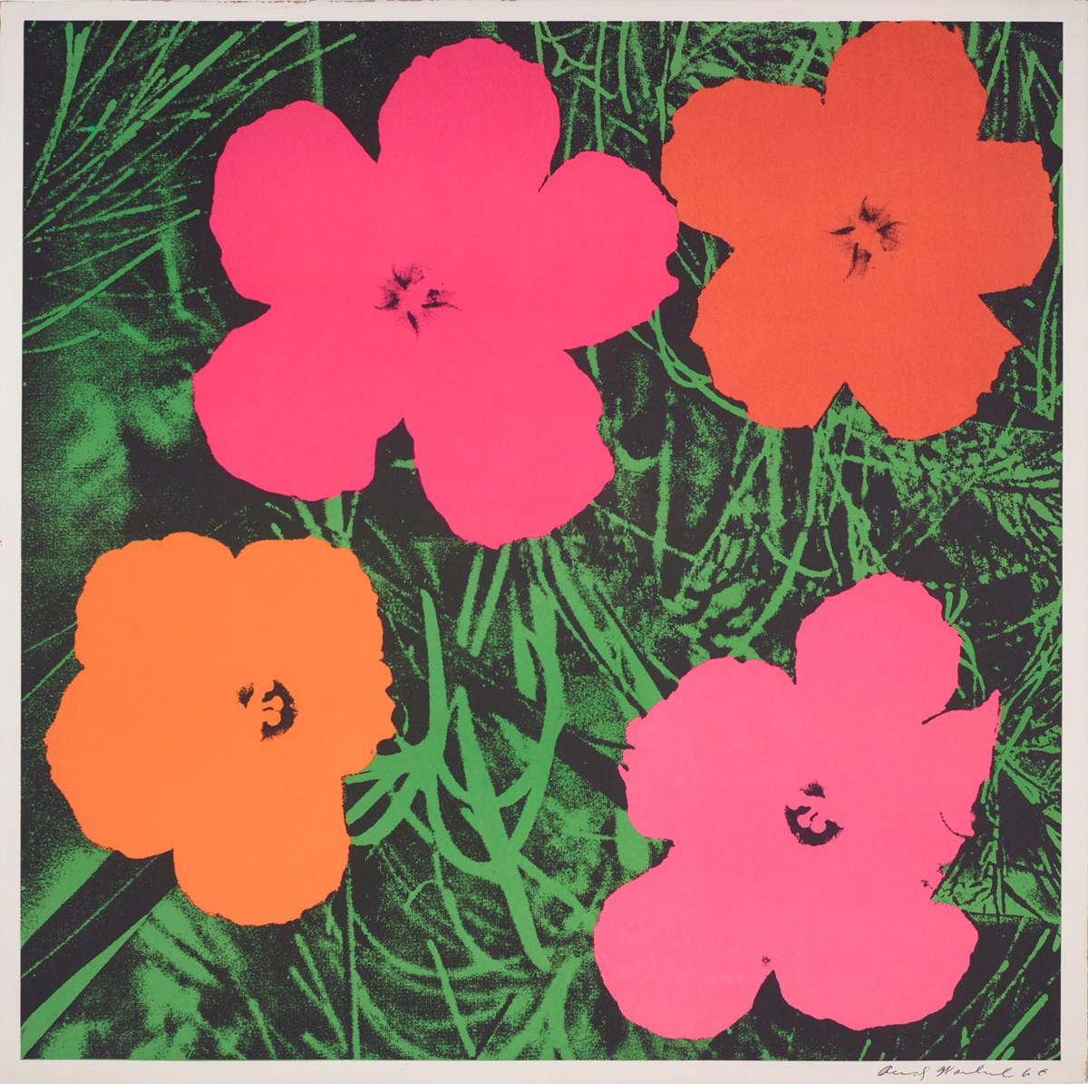Flowers (F&S II.6), 1964-66 | Andy Warhol – Clarendon Fine Art