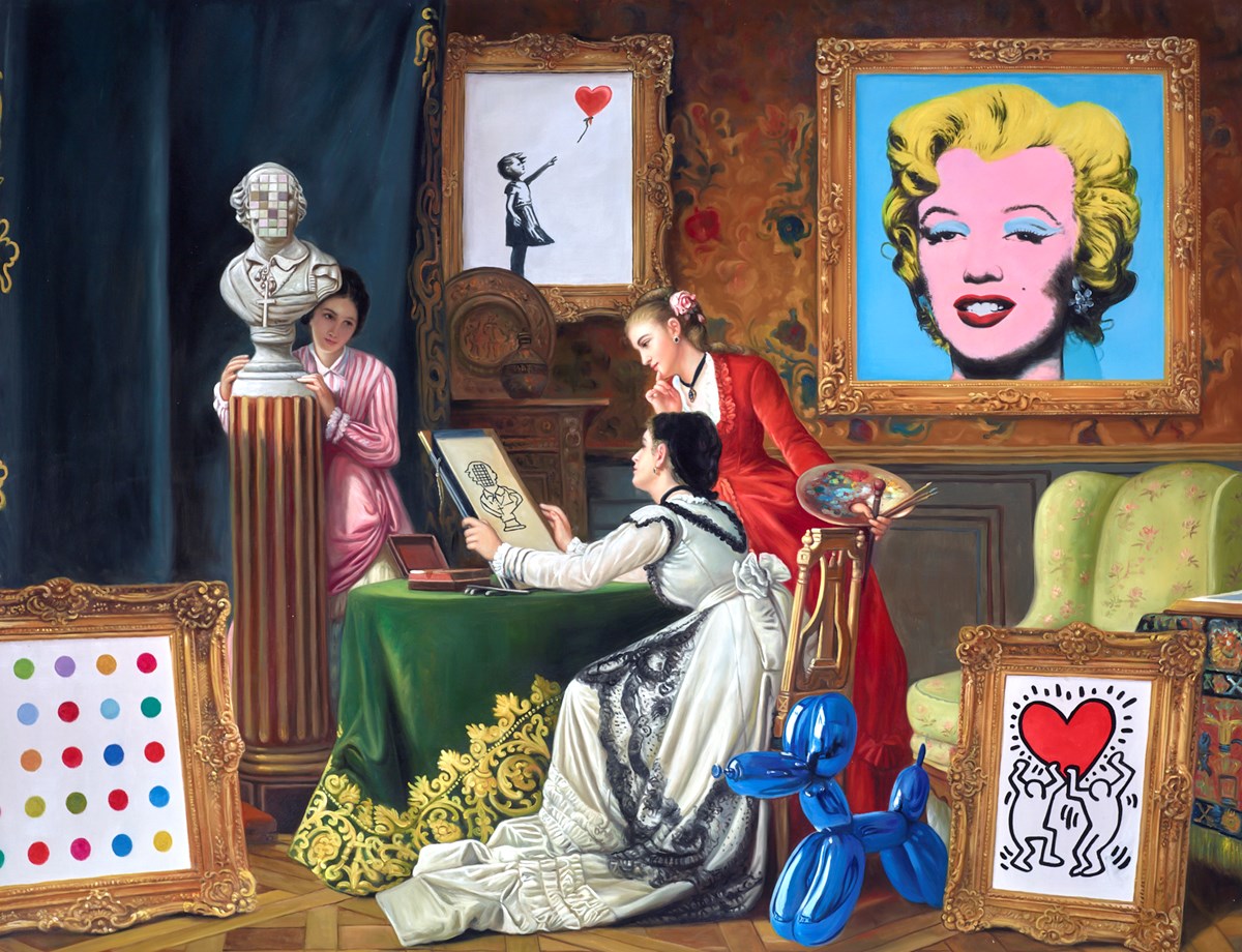 The Art Studio II | Leo Manelli – Clarendon Fine Art
