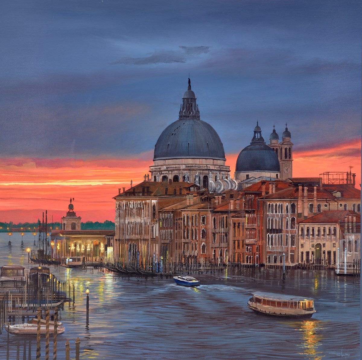 Twilight Over Venice | Ziv Cooper – Clarendon Fine Art