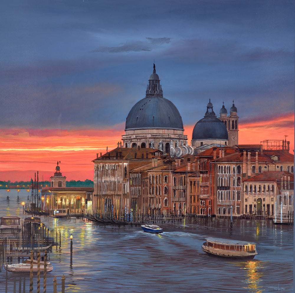 Twilight over Venice