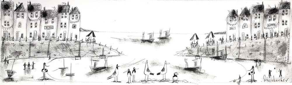 Harbour Scene III (sketch)