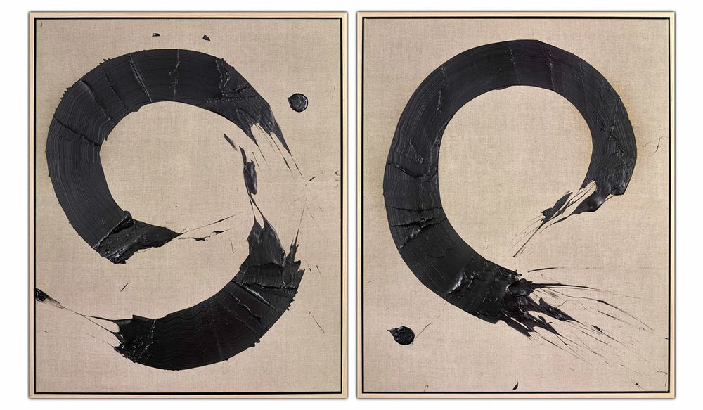 The Space Between I (diptych)