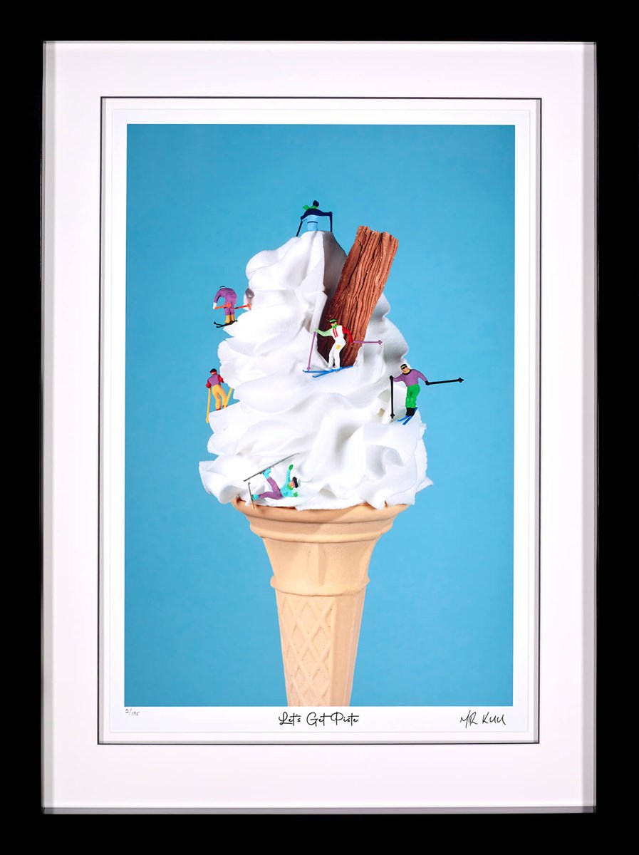 Let's Get Piste (Framed)