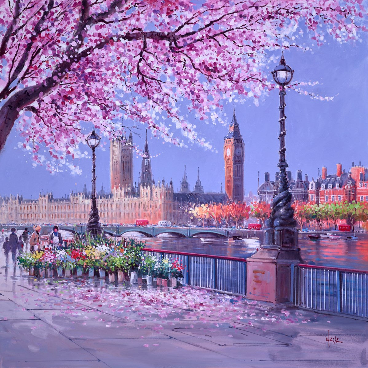 Selling Flowers In London | Henderson Cisz – Clarendon Fine Art