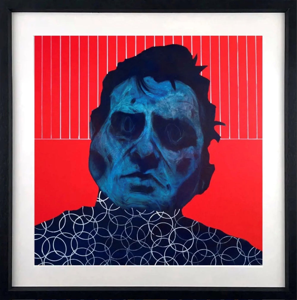 Francis and the Beer Can Sweater (Framed)