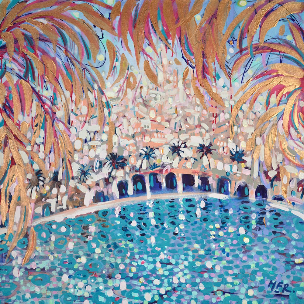 Golden Palm , Menton | Michael F. Rumsby – Clarendon Fine Art