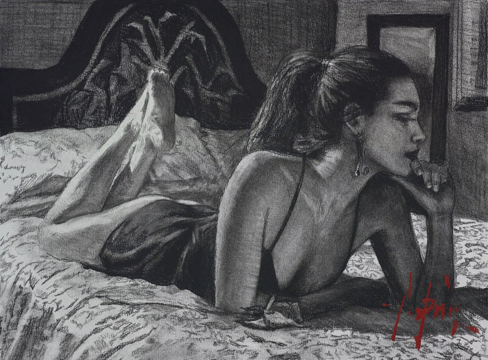 Paola on Bed