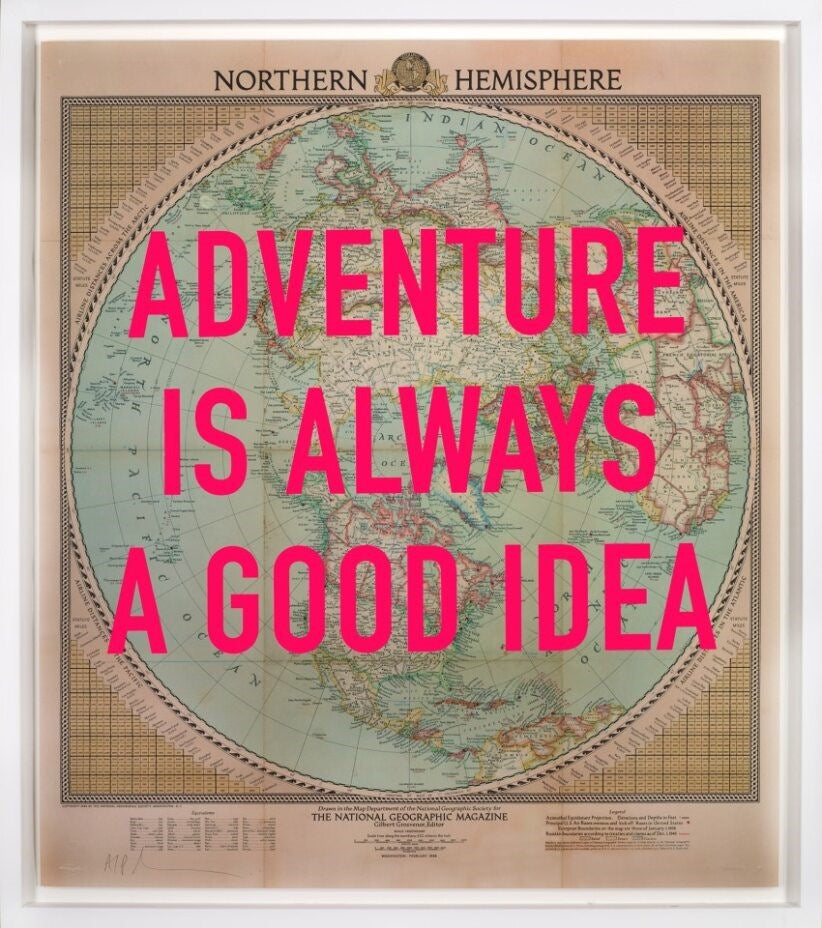 Adventure is Always a Good Idea (Framed)