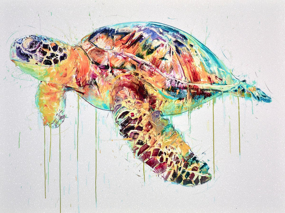 Sea Turtle Diamond Dust