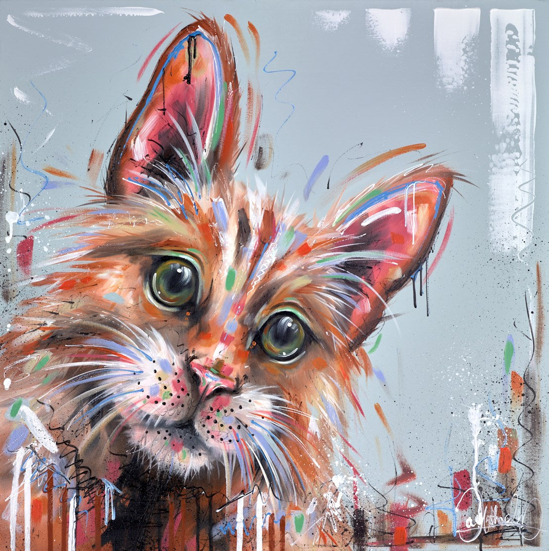 Cattitude II | Samantha Ellis - Clarendon Fine Art