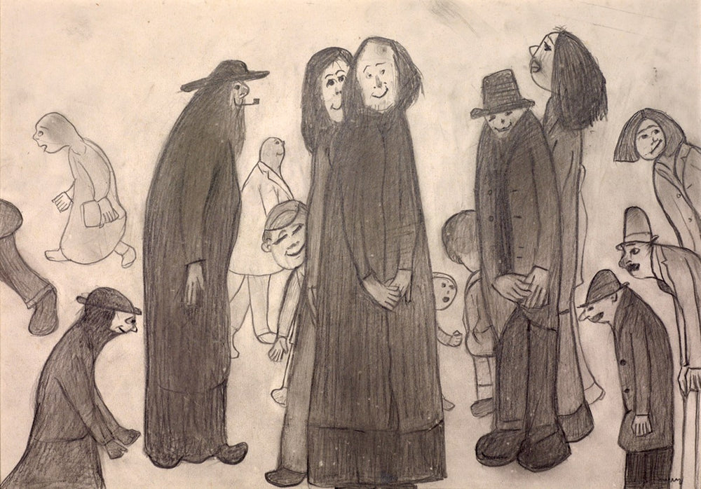 Group of Figures Young and Old, 1970