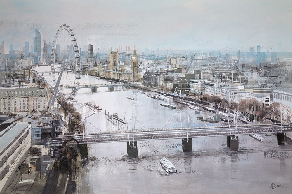 Upstream Skyline Study | Tom Butler – Clarendon Fine Art