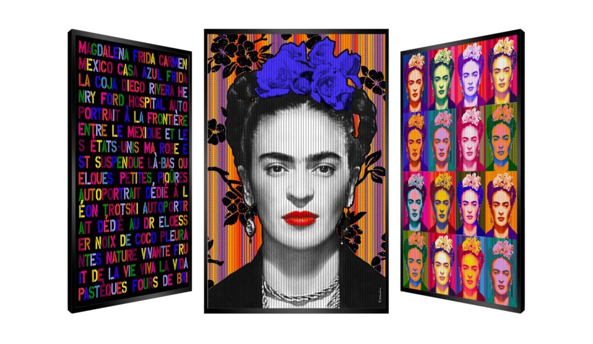 Technicolour Frida (Framed)