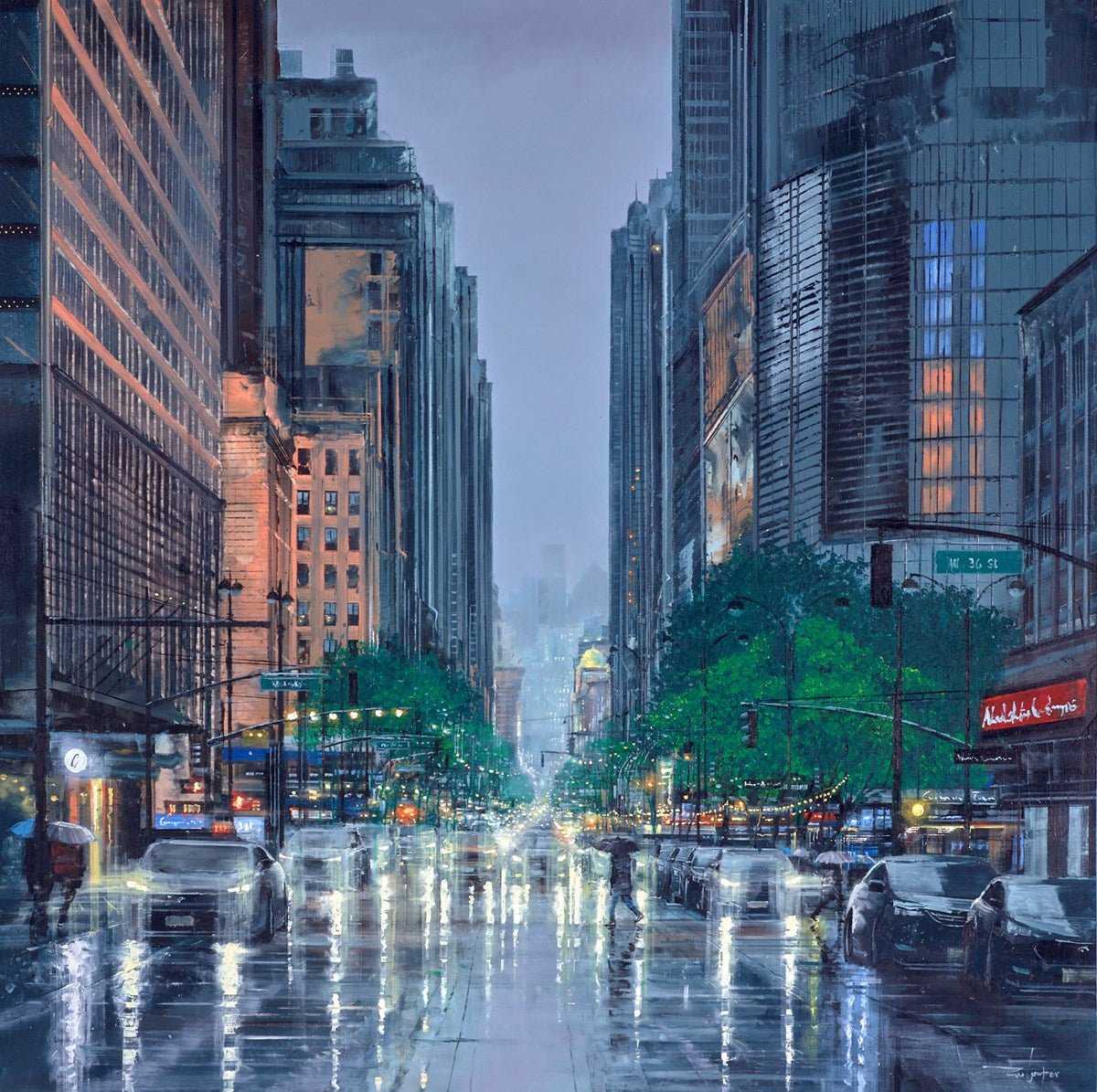 The Beauty Of A Rainy Day | Ziv Cooper – Clarendon Fine Art