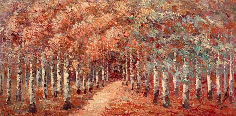 A Golden Forest Pathway