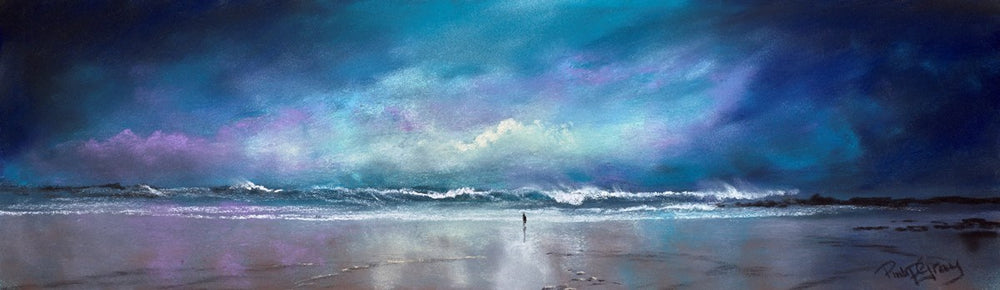 Lonely Beach Walk