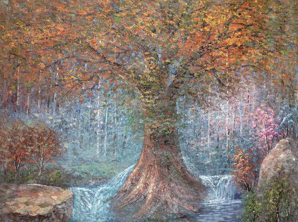 Colourful Forest Tree | Inam – Clarendon Fine Art