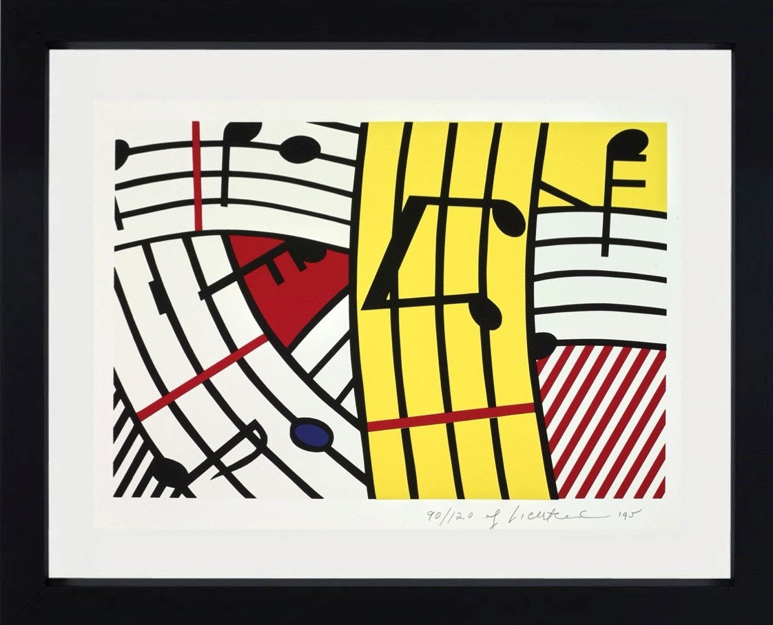 Composition IV, 1995 (Framed)