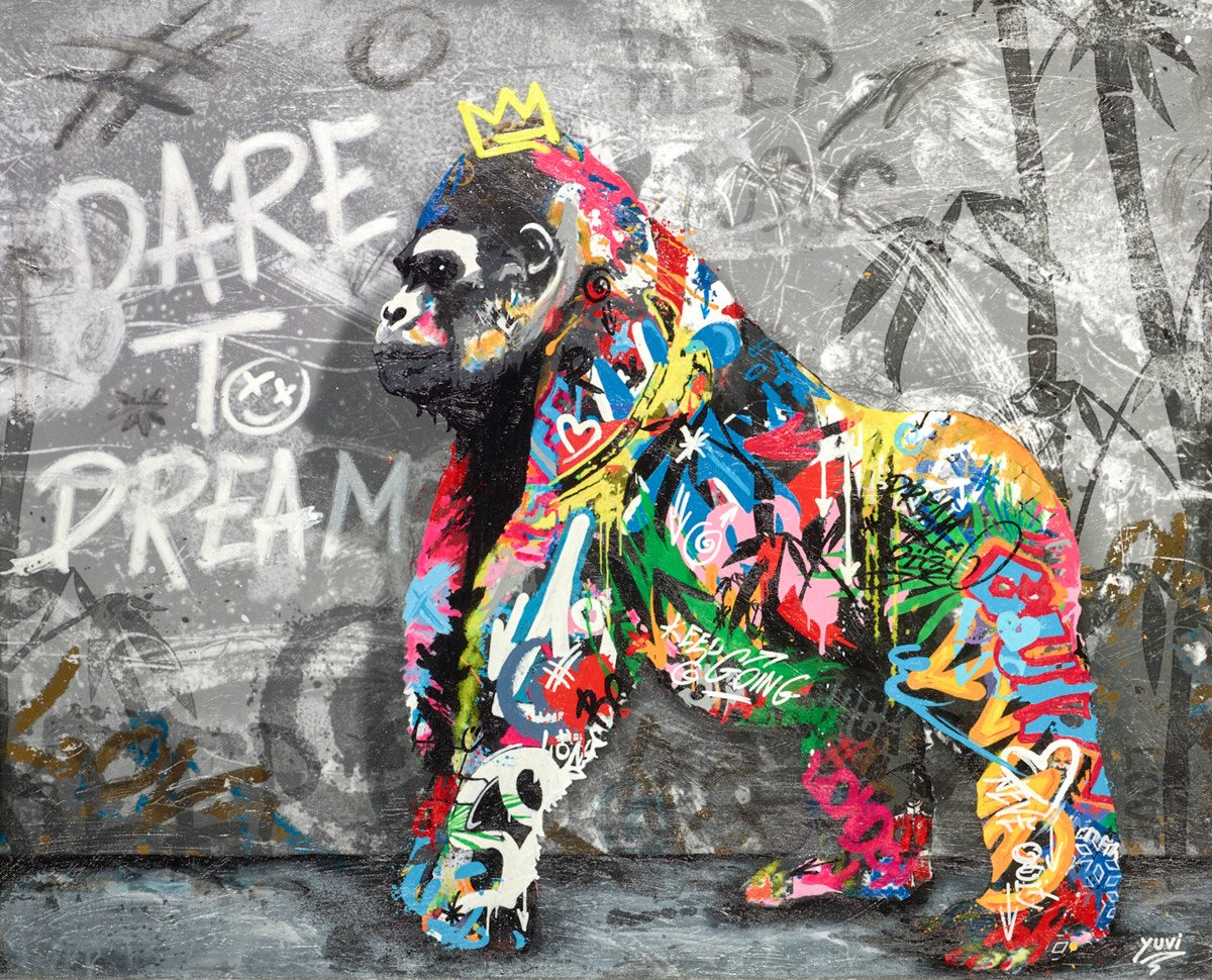 人物画　絵画　 「The Art Fine Clarendon – Yuvi | Dream To Dare Dream」 To Way 絵画