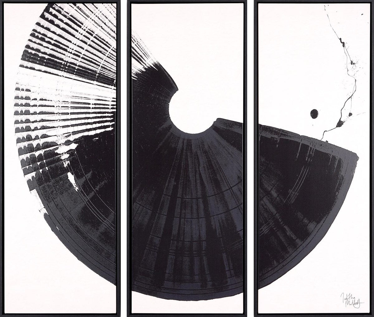 Brushstroke (Triptych) | Tabitha Millett – Clarendon Fine Art
