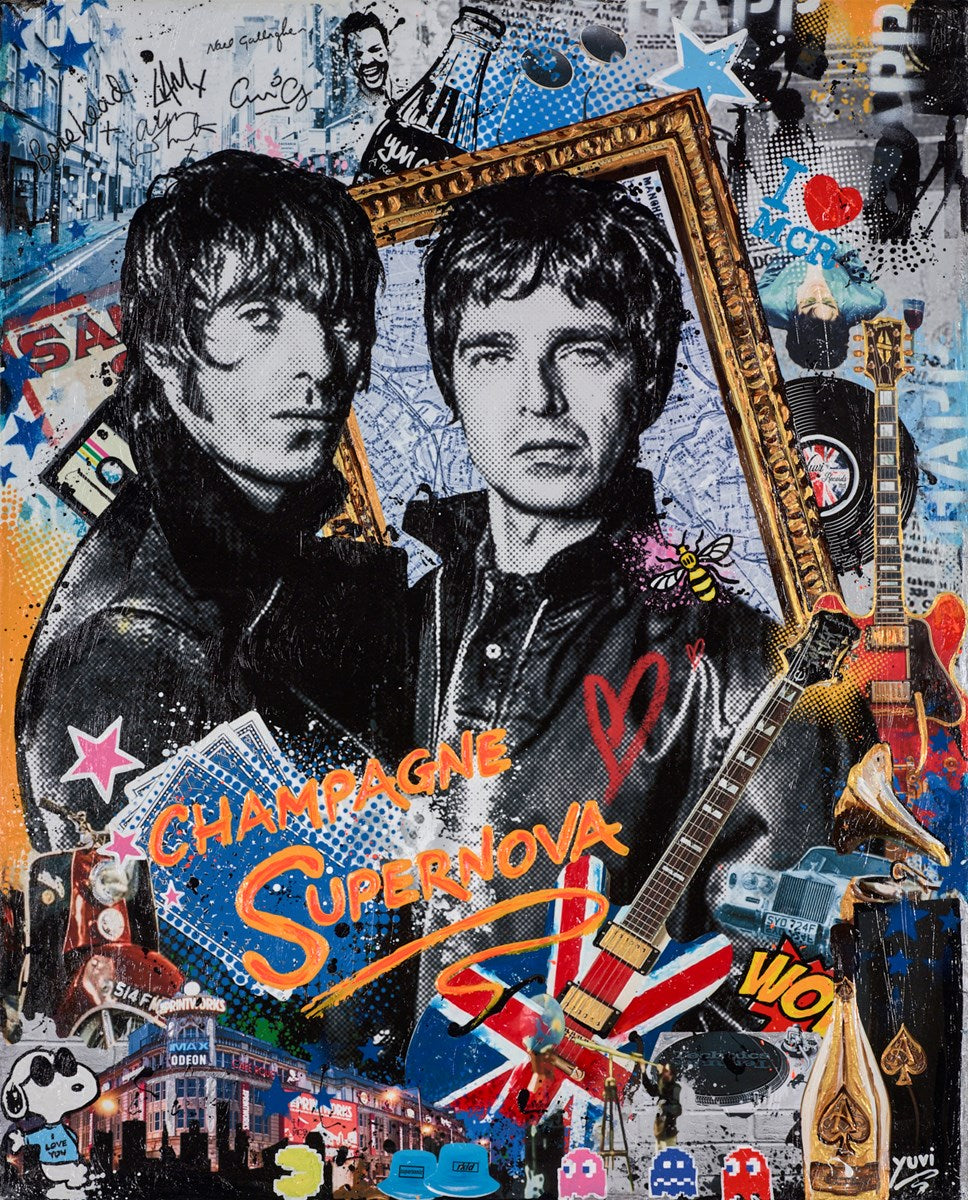Champagne Supernova - Oasis | Yuvi – Clarendon Fine Art