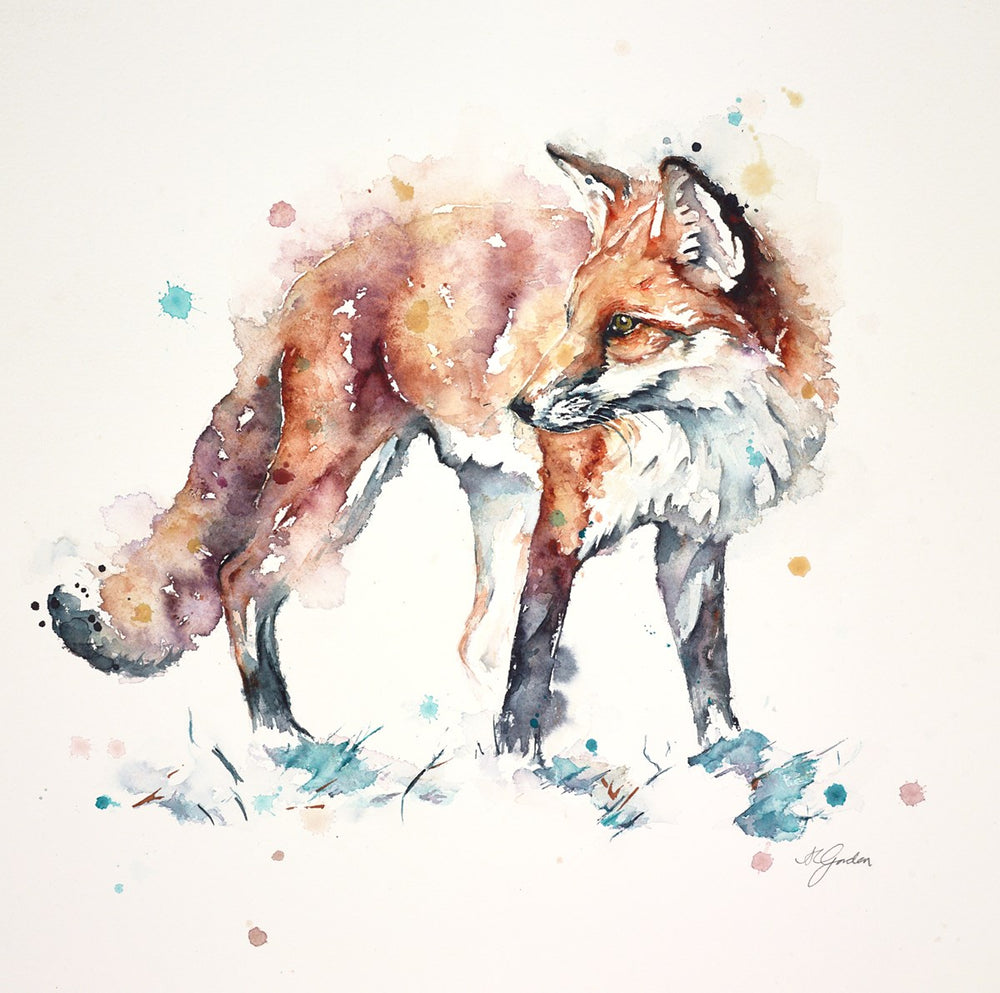 Watchful Fox | Amanda Gordon – Clarendon Fine Art