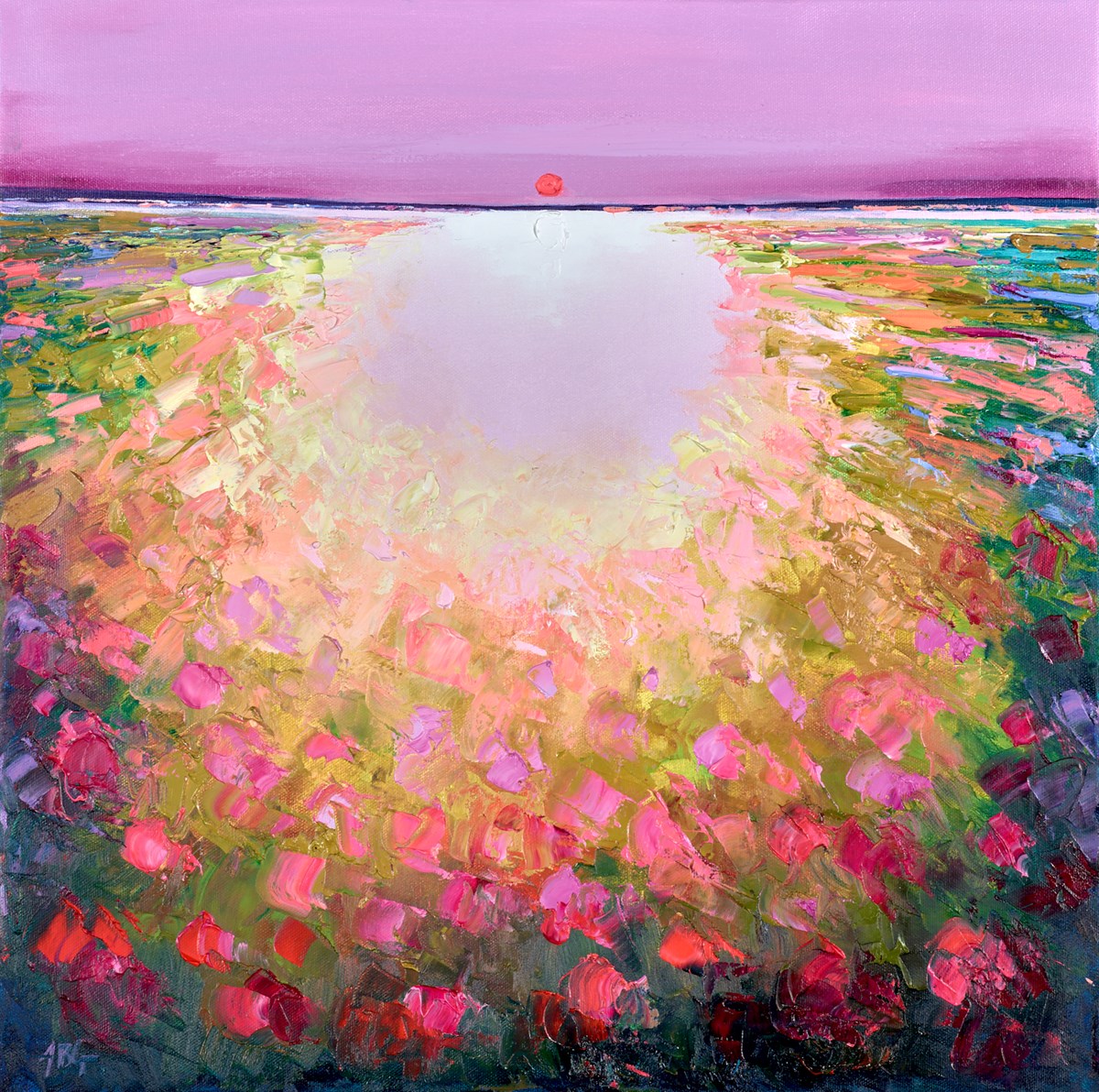 Colourful Horizon IV | Anna Gammans – Clarendon Fine Art