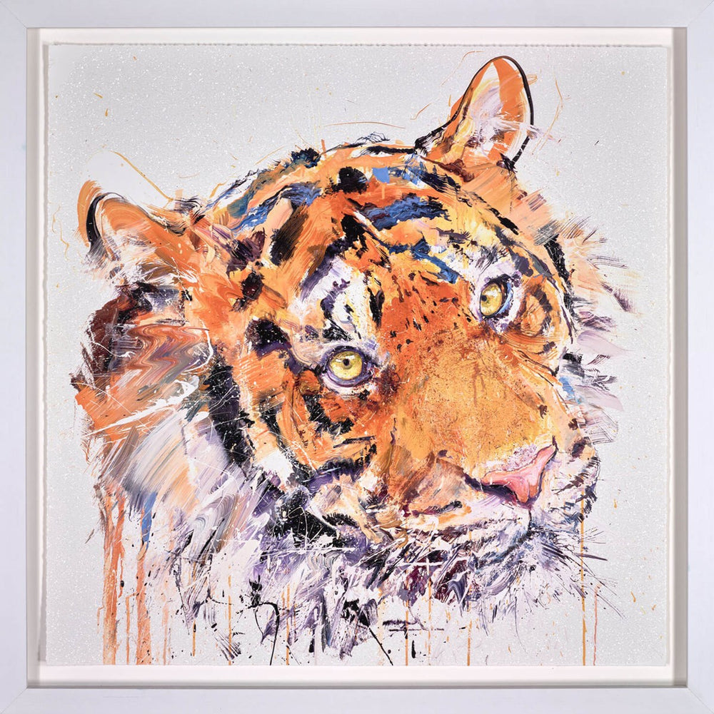 Tiger II Diamond Dust (Framed)