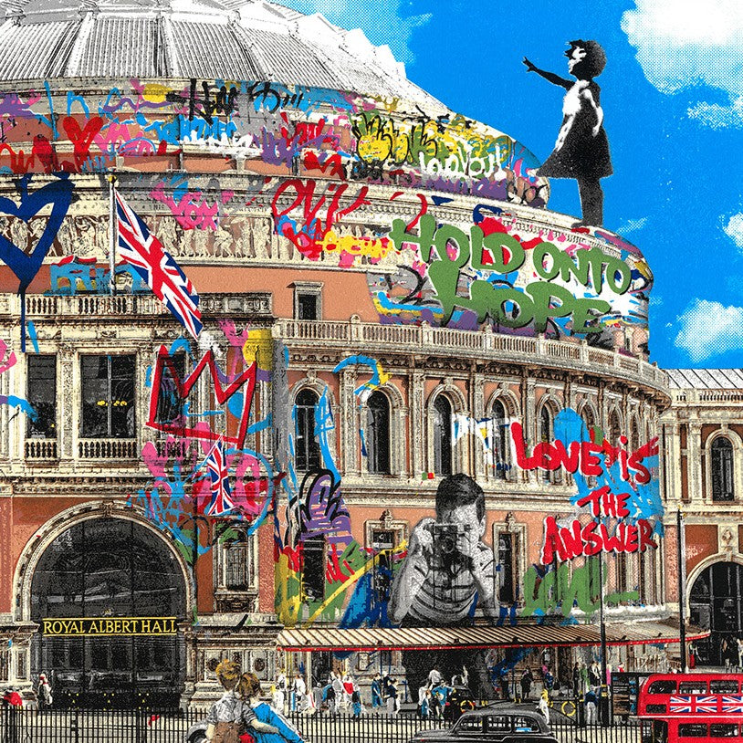 Turn Up The Love | Mr. Brainwash – Clarendon Fine Art