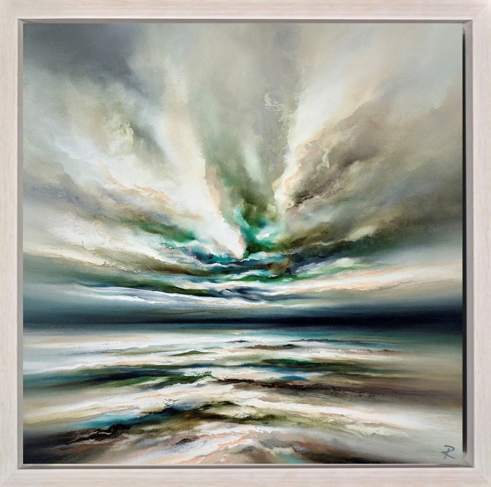 Emerald Tides III (Framed)