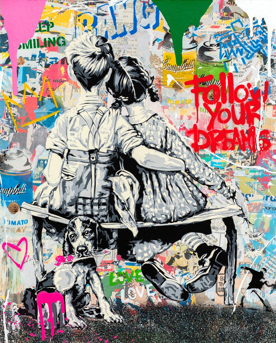 Working R Together Art Work Well Together | Mr. Brainwash โ Clarendon Fine Art