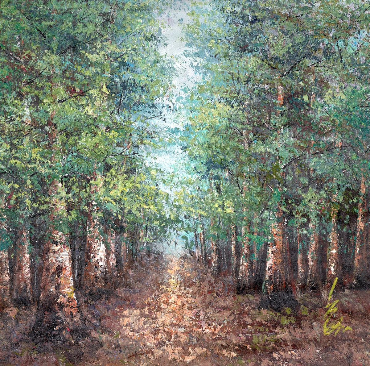 A Path Into The Forest | Inam – Clarendon Fine Art