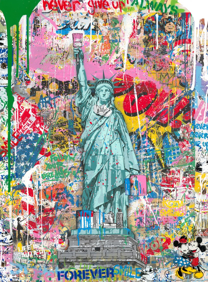 Liberty 22 | Mr. Brainwash - Clarendon Fine Art