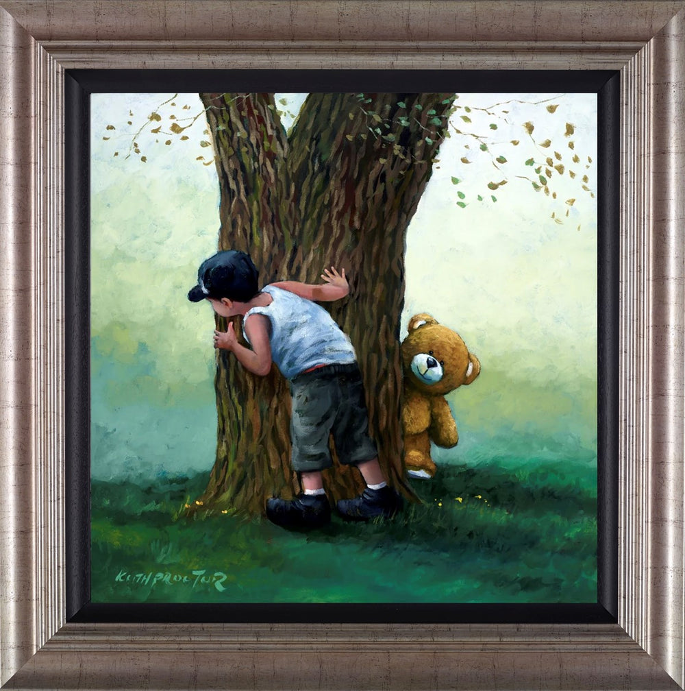 Coming Ready Or Not (Framed)