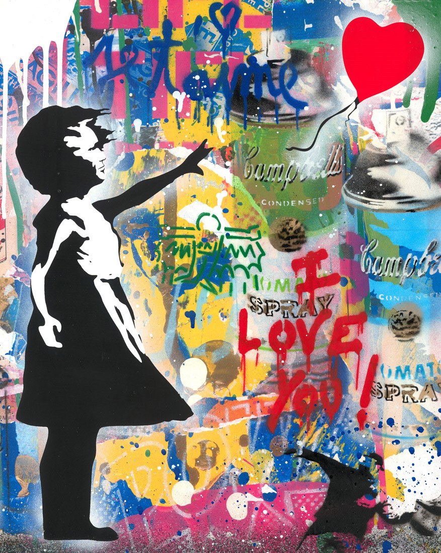 Balloon Girl | Mr. Brainwash - Clarendon Fine Art